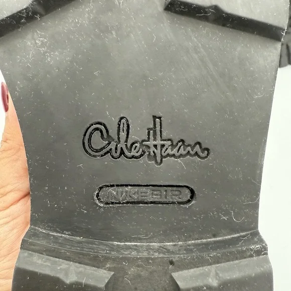 Cole Haan Brown Suede‎ Horse Bit Loafer Driver ShoesNikeAir Mens Size 11 - Picture 8 of 8